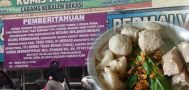 Gara2 Postingan 'Bikin Merinding' di FB, Warung Bakso Yg Super Laris Mendadak Sepi