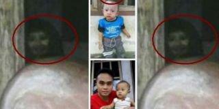 Merinding! Ada Penampakan di Foto Anak Kecil Ini. Pemilik Foto Bersumpah Bukan Editan