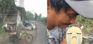 Saat ditanya Sudah Makan Apa Belum, Bapak ini Menangis di Pinggir Jalan