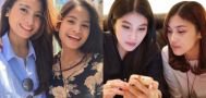 Adik kakak, deretan artis ini terlihat seperti kembar