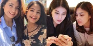 Adik kakak, deretan artis ini terlihat seperti kembar