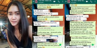 Wanita Ini Sebarkan Chat Whatsapp Dengan Pelakor, Netizen Berebut Ikut Menghujat