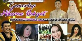 Heboh pernikahan 10 hari di Kalimantan, undang puluhan artis dari Afgan sampai Rhoma