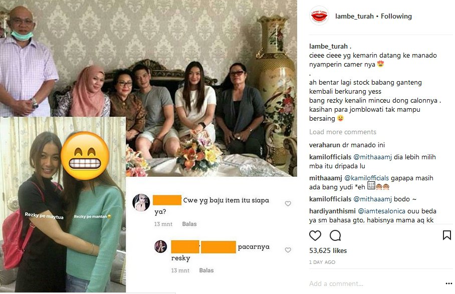 Calon istri Rezky Aditya wajah cantiknya perpaduan Raline 