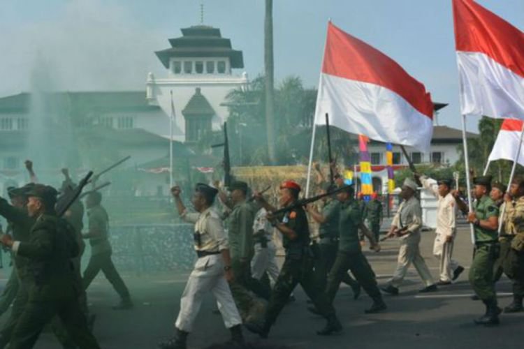 Bandung Merdeka Com Mengingat Kembali Peristiwa Bandung Lautan Api 24 Maret 1946