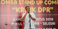 Lewat lomba stand up comedy, bukti DPR bukan lembaga anti kritik