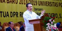 Di depan ribuan mahasiswa baru, Bamsoet berharap Perguruan Tinggi cetak pengusaha