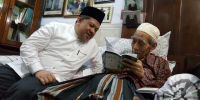 Bertemu Mbah Moen, Fahri Hamzah Diminta Jaga Agama dan Negara