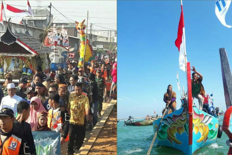 Semarang Wujud Syukur Nelayan Tambaklorok Gelar Sedekah Laut 