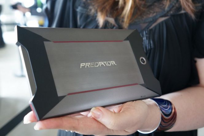 Tablet Acer Predator dipamerkan di New York, Amerika Serikat.