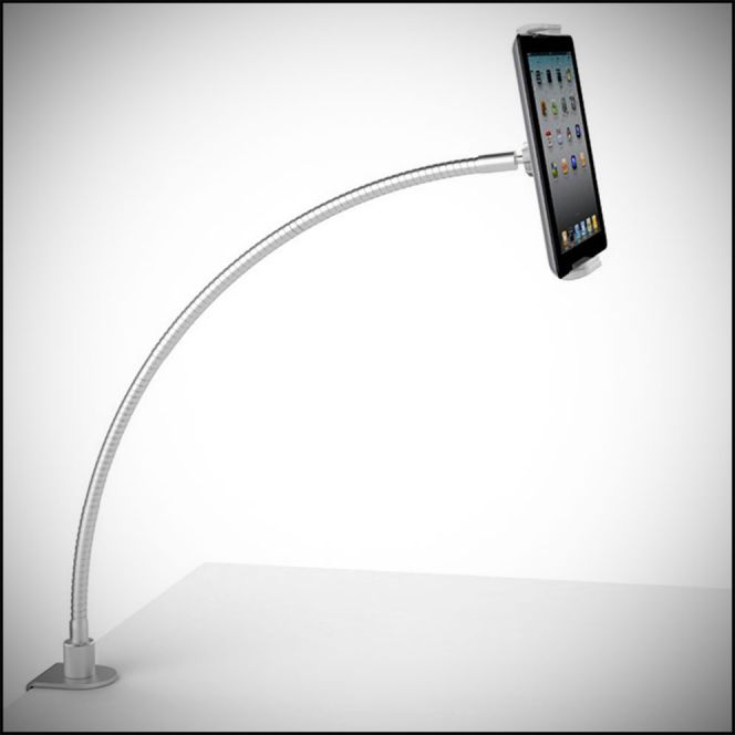 Best Long Arms Flexible Tablet Phone Holder, sebuah piranti yang memudahkan pekerjaan dan aktifitas Anda di era serba digital. Tak percaya? Simak saja foto berikutnya...