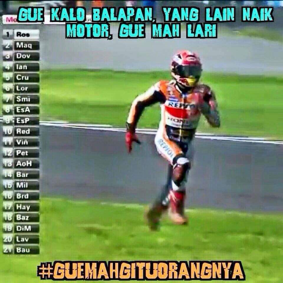 Kumpulan Gambar Meme Rossi Marquez