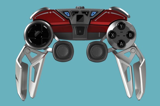 Desainnya futuristik, apa saja kemampuan game controller yang satu ini? Bisakah ia dikoneksikan dengan smart device selain ponsel Android?