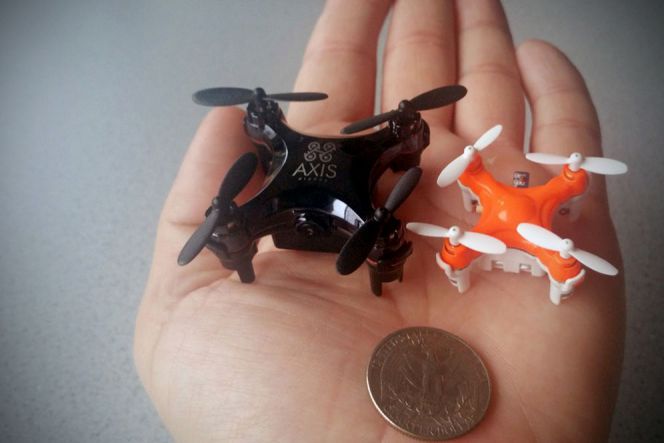 Berwarna hitam, Vidius memiliki ukuran yang hampir sama dengan Aerius, nano drone yang pernah dibicarakan pada berita terdahulu.