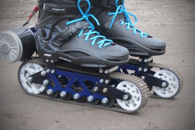 Percaya atau tidak, Electric Rollerblade ini dijual ke pasaran dengan kisaran harga Rp 18,5 juta rupiah. Berminat untuk memilikinya?