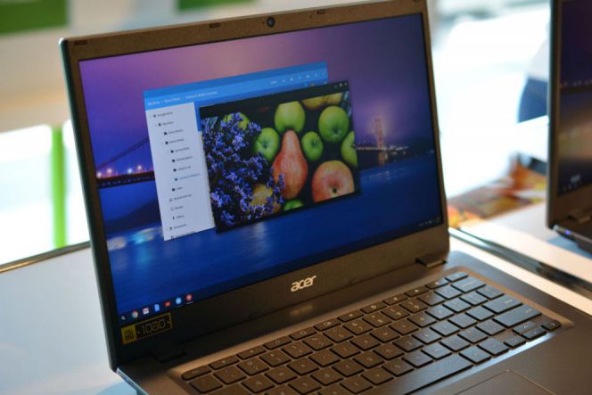 Mampu bertahan selama 12 jam, Chromebook 14 memang didesain untuk mengerjakan tugas berat dan pekerjaan Anda sehari-hari.