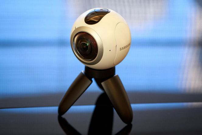 Penampakan unik kamera bundar Gear 360 dari Samsung