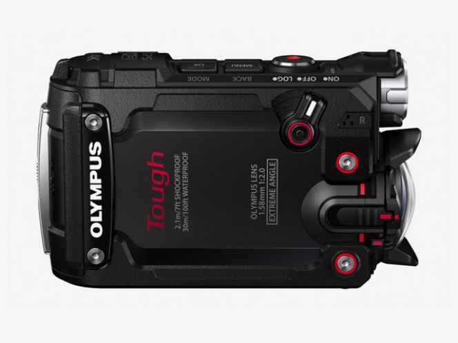 Penampakan gahar nan menawan dari action camera Olympus Stylus Tough TG-Tracker.