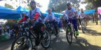 Ribuan warga Wonosobo ikut Gowes Pesona Nusantara 2017