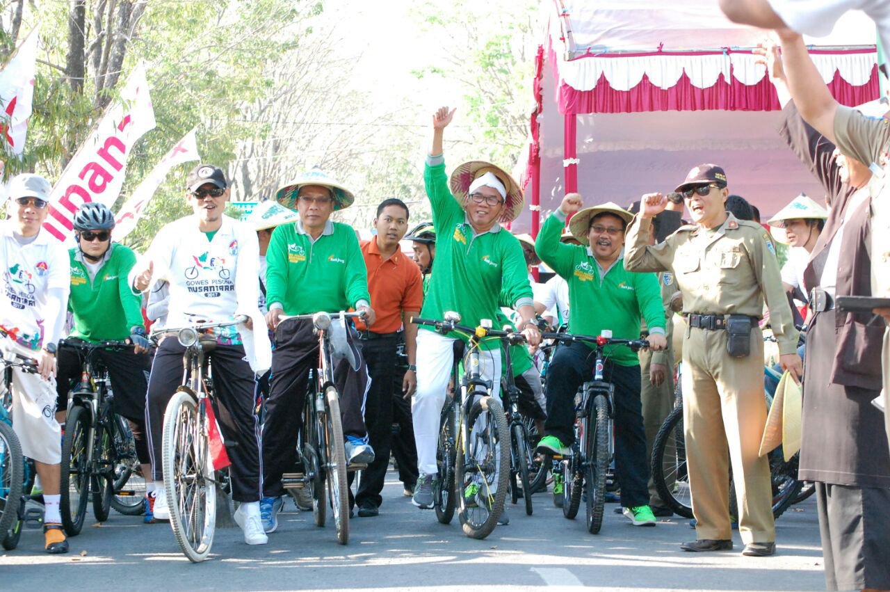 FOTO: 3000 Peserta meriahkan Gowes Pesona Nusantara di Demak