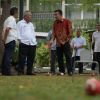 Mengintip keseruan Menpora bermain gate ball