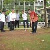 Mengintip keseruan Menpora bermain gate ball