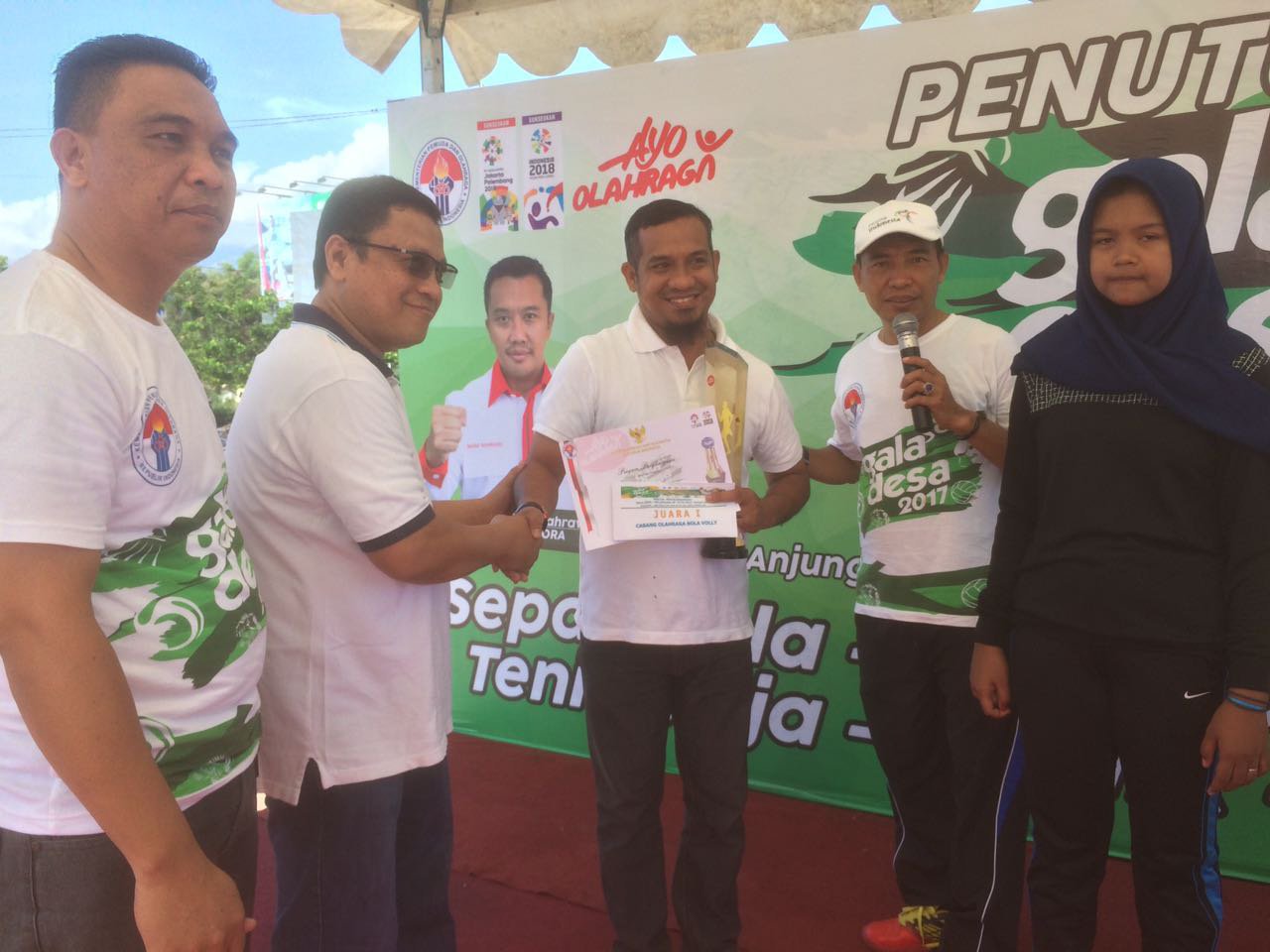 Senam bersama jadi penutu Gala Desa di Palu