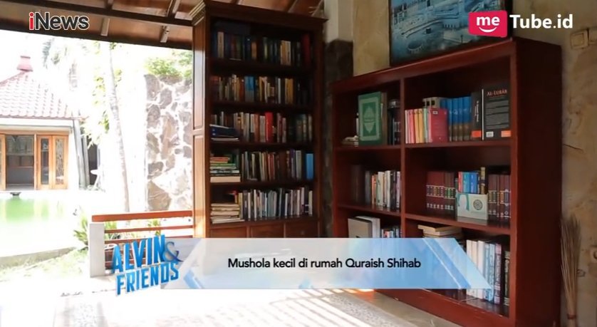 Rumah mewah keluarga Najwa Shihab, unik dan jarang terekspose