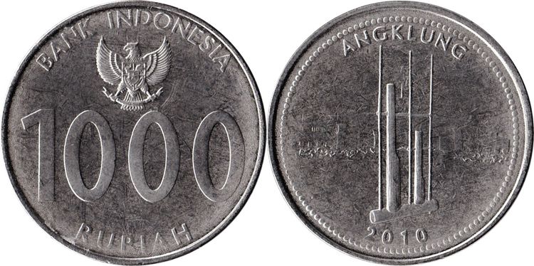 10 Uang  Koin  Indonesia Dari Masa ke Masa