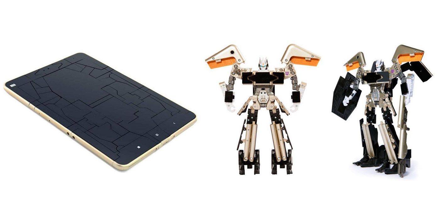 Canggih Xiaomi MiPad Ini Bisa Berubah Jadi Robot Transformer