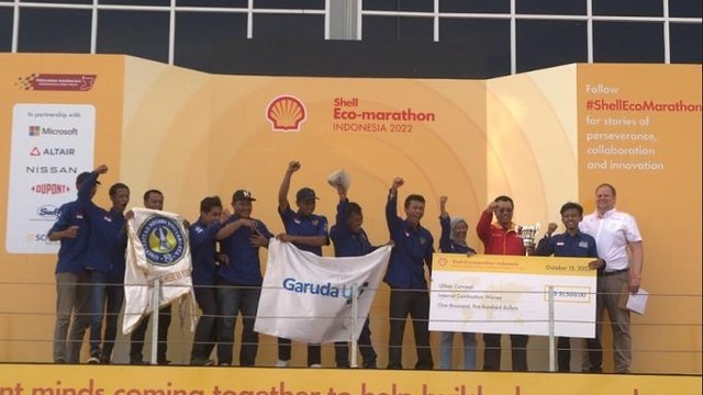 Tim Garuda UNY Pecahkan Rekor Shell Eco Marathon Asia 2022