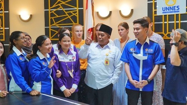 Wujudkan Universitas Berkelas Dunia, Unnes Terima 13 Mahasiswa Asing