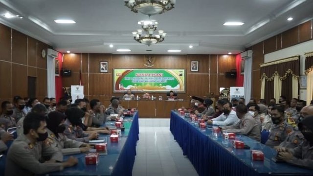 Gandeng Baznas, Polres Sukoharjo Sosialisasikan Pembayaran Zakat