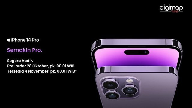 Pre-order iPhone 14 Indonesia Dibuka 28 Oktober