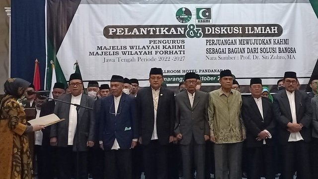 Majelis Wilayah KAHMI Jateng Dilantik