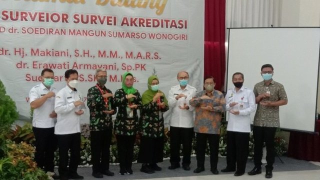 Penilaian Akreditasi RSUD dr Soediran Mangun Sumarso Sudah Keluar, Ini Hasilnya