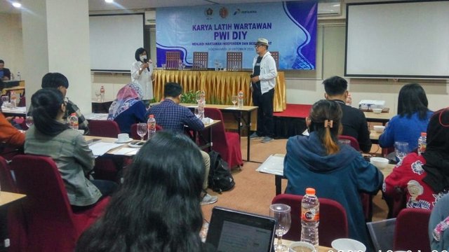 Calon Anggota PWI DIY Baru Ikuti Karya Latih Wartawan (KLW)