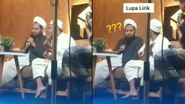 Sakti Eks SO7 Lupa Lirik Anugerah Terindah Saat Pentas di Pengajian, Netizen Ngakak