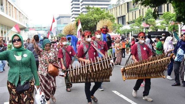 BNPT RI Pecahkan Rekor Muri dalam Parade Budaya Nusantara