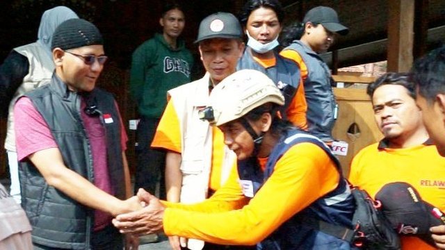 Pemkab Boyolali Berangkatkan Relawan ke Cianjur