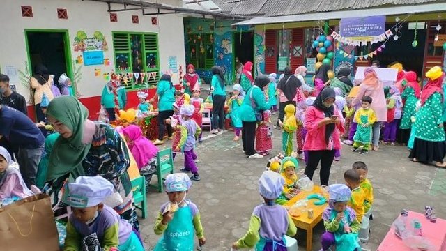 TK/KB ABA Taruna Minomartani Tanamkan Jiwa Wirausaha Sejak Dini Lewat 'Market Day'