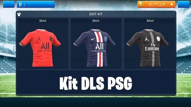 Jersey Kit PSG Tersedia Di Game DLS 2023 Versi Terbaru
