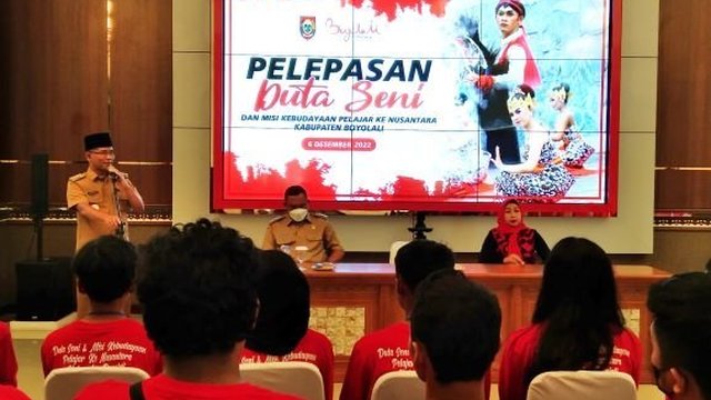 Duta Seni Pelajar Boyolali Datangi Tiga Provinsi, Ini Maksudnya