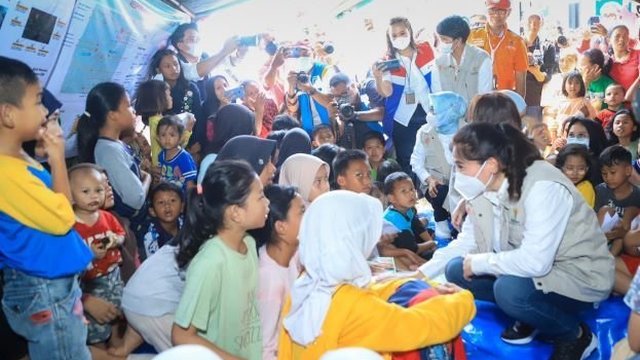 Kolaborasi Srikandi BRI dan BUMN Percepat Pemulihan Korban Gempa Cianjur