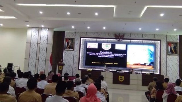 Pemkab Sukoharjo Evaluasi Bantuan Keuangan Pemerintah Desa Tahun 2022