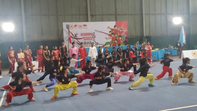 Ratusan Atlet Wushu Taolu Ikuti Kejurprov Junior 2022