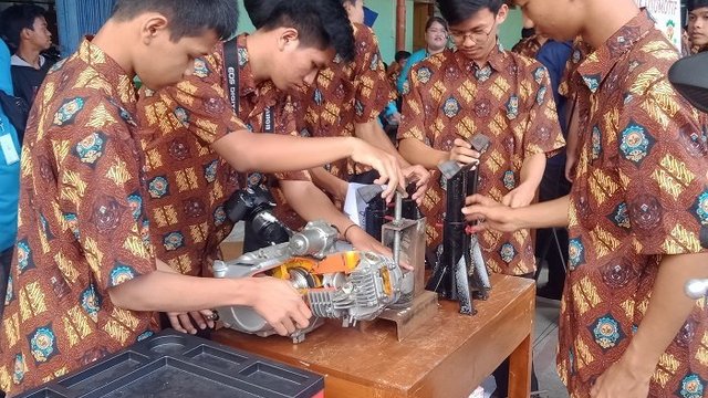 Pasca Ujian Akhir Semester, SMKN 1 Sedayu Gelar Karya Siswa