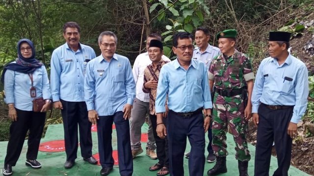 Bupati Bantul Resmikan SPAL dan Spamdes di Pundong