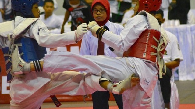 1.350 Atlet Taekwondo 5 Provinsi Gebrak GOR Among Raga