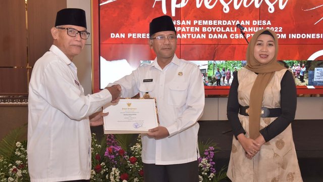 22 Desa di Boyolali Raih Predikat Desa Mandiri
